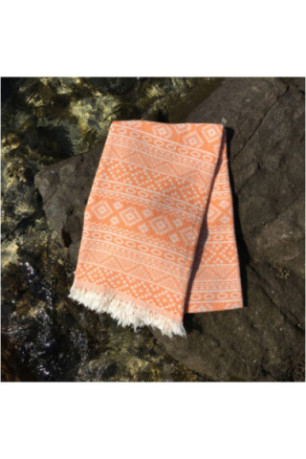 Fouta (Serviette de plage) - Orange