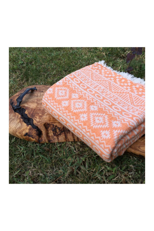 Fouta (Serviette de plage) - Orange