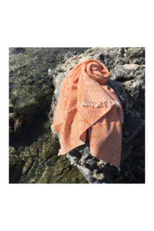 Fouta (Serviette de plage) - Orange