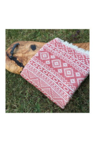 Fouta (Serviette de plage) - Rouge