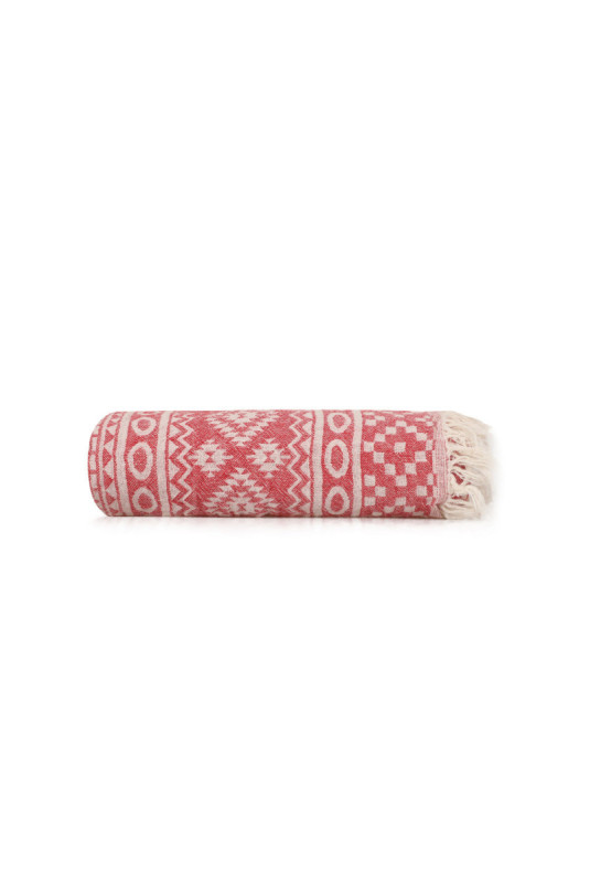 Fouta (Serviette de plage) - Rouge