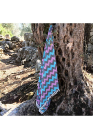 Fouta (Serviette de plage) - Violet