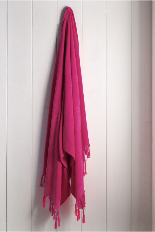 Fouta (Serviette de plage) - Fuchsia