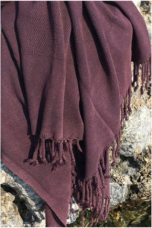 Fouta (Serviette de plage) - Prune