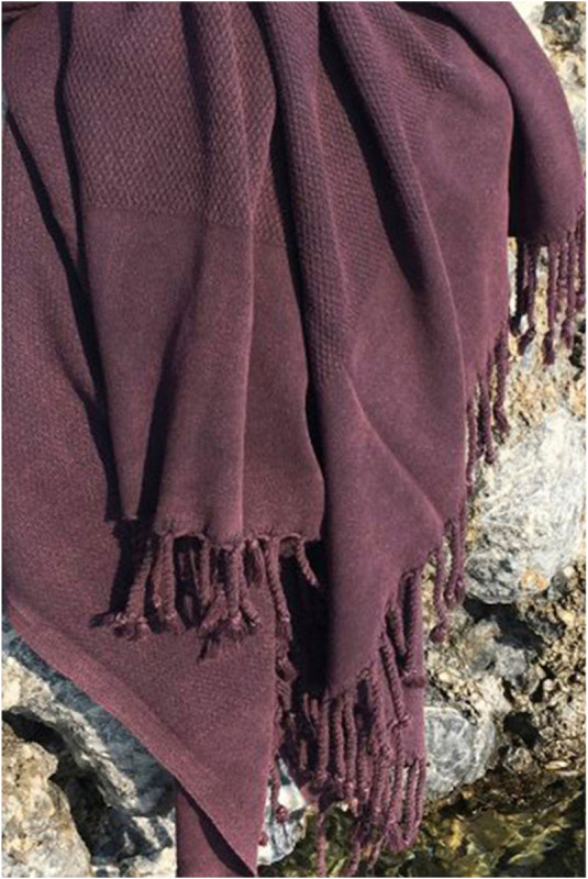 Fouta (Serviette de plage) - Prune