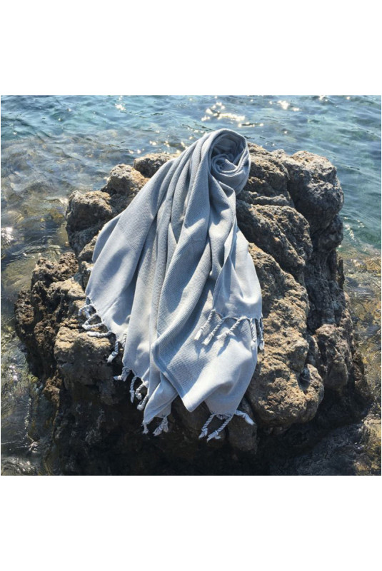 Fouta (Serviette de plage) - Gris