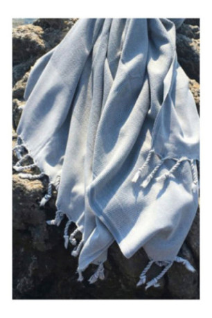Fouta (Serviette de plage) - Gris