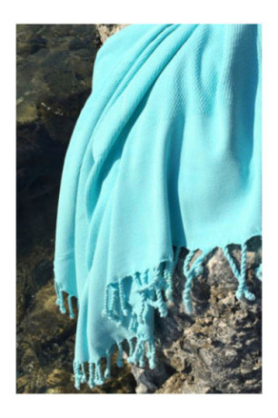 Fouta (Serviette de plage) - Menthe