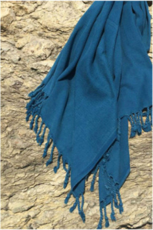Fouta (Serviette de plage) - Bleu pétrole