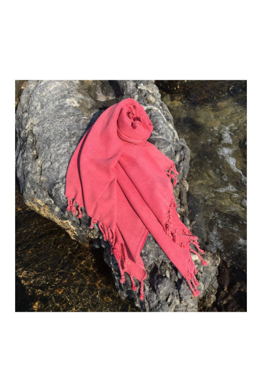 Fouta (Serviette de plage) - Rose