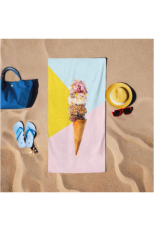 Serviette de plage - Multicolore