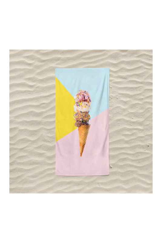 Serviette de plage - Multicolore
