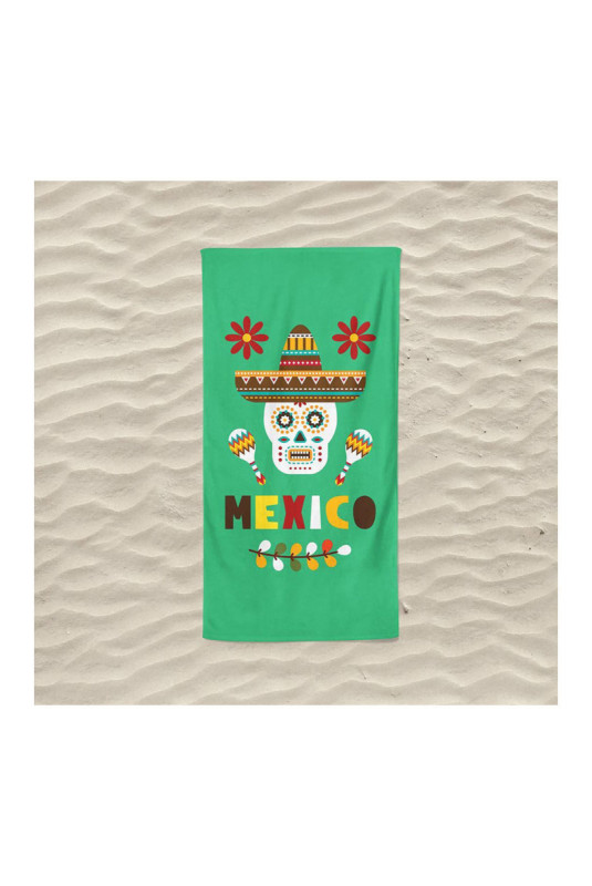Serviette de plage - Vert