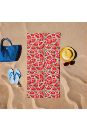Serviette de plage - Rouge