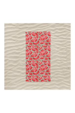 Serviette de plage - Rouge