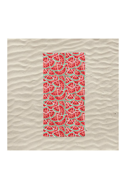 Serviette de plage - Rouge