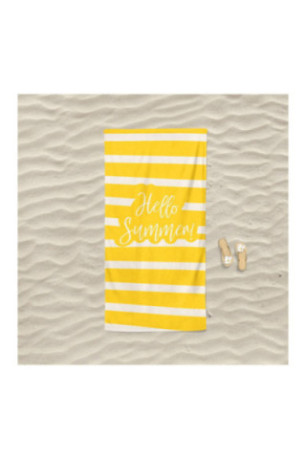 Serviette de plage - Jaune