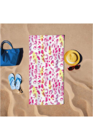 Serviette de plage - Rose