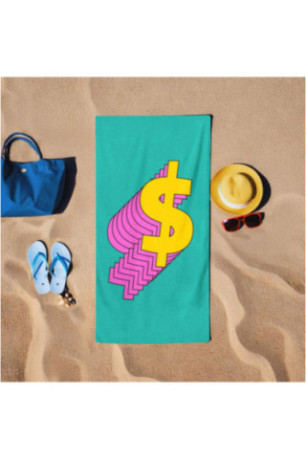 Serviette de plage - Vert