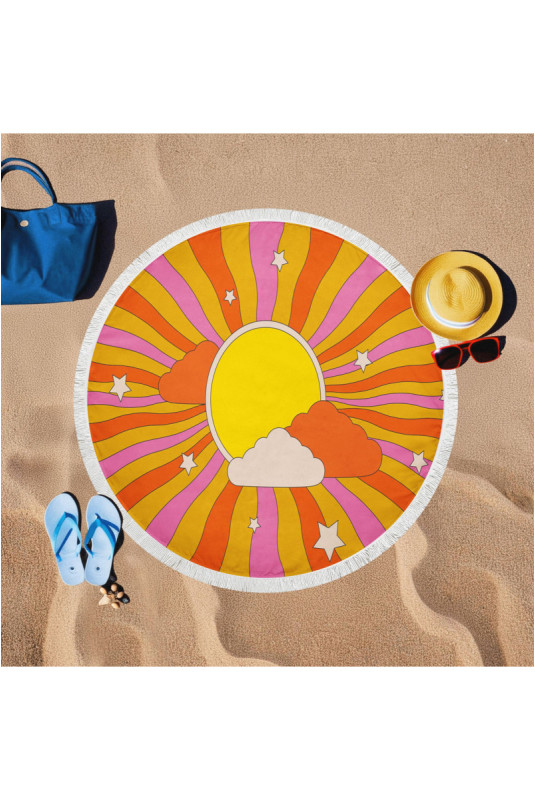 Serviette de plage - Multicolore