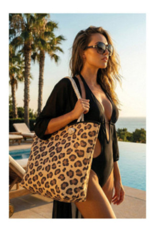 Sac de plage - Léopard