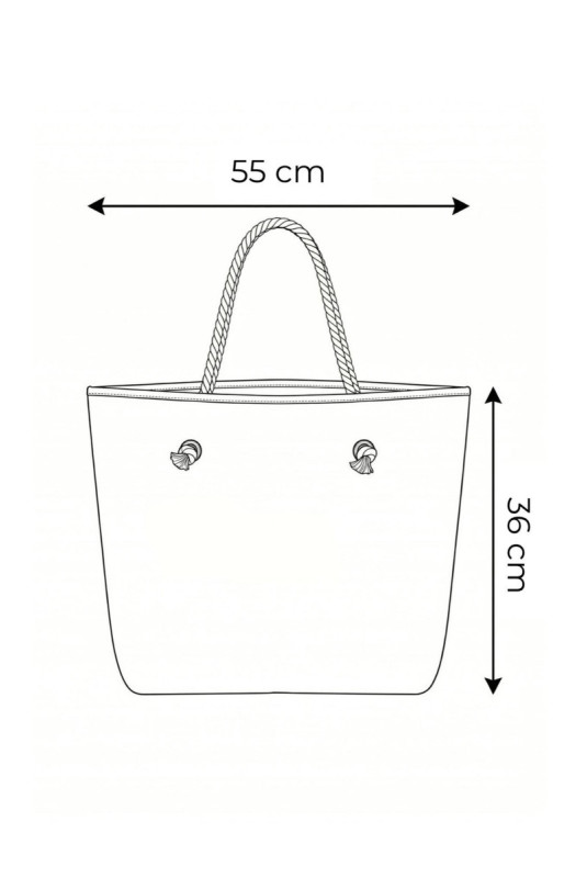 Sac de plage - Bleu