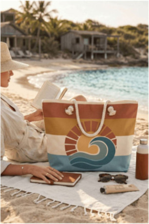 Sac de plage - Multicolore