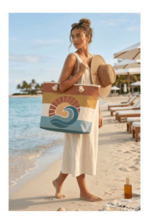 Sac de plage - Multicolore