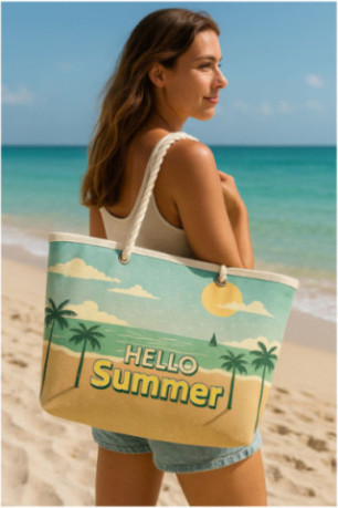 Sac de plage - Multicolore
