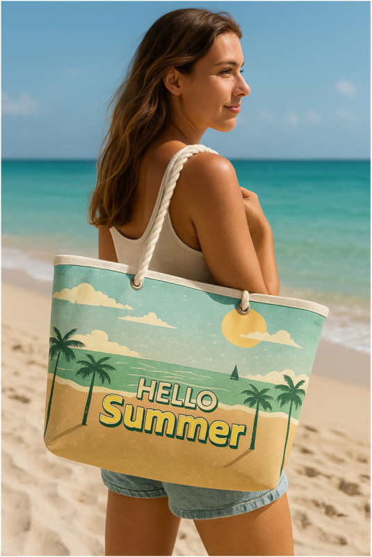 Sac de plage - Multicolore