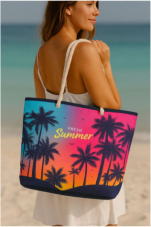 Sac de plage - Multicolore