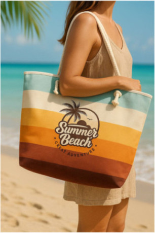 Sac de plage - Multicolore
