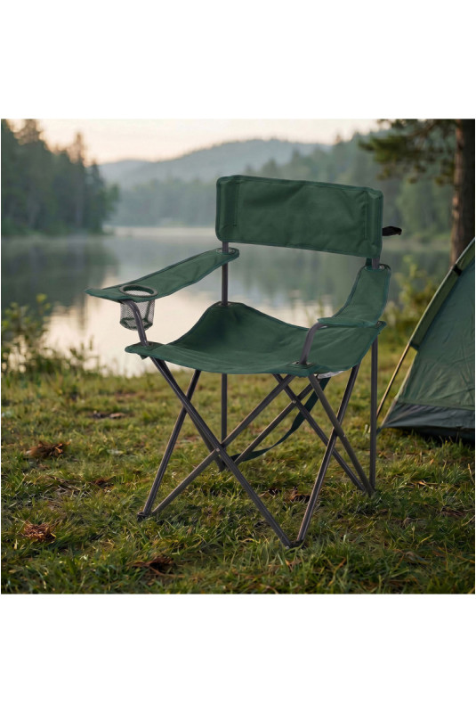 Chaise de camping - Vert