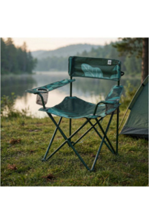 Chaise de camping - Vert foncé vert