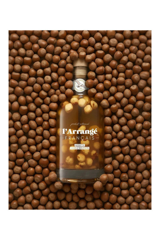 Rhum arrangé Noisette - Vanille Bourbon 70cl