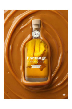 Rhum arrangé ananas victoria - caramel au beurre salé 70cl