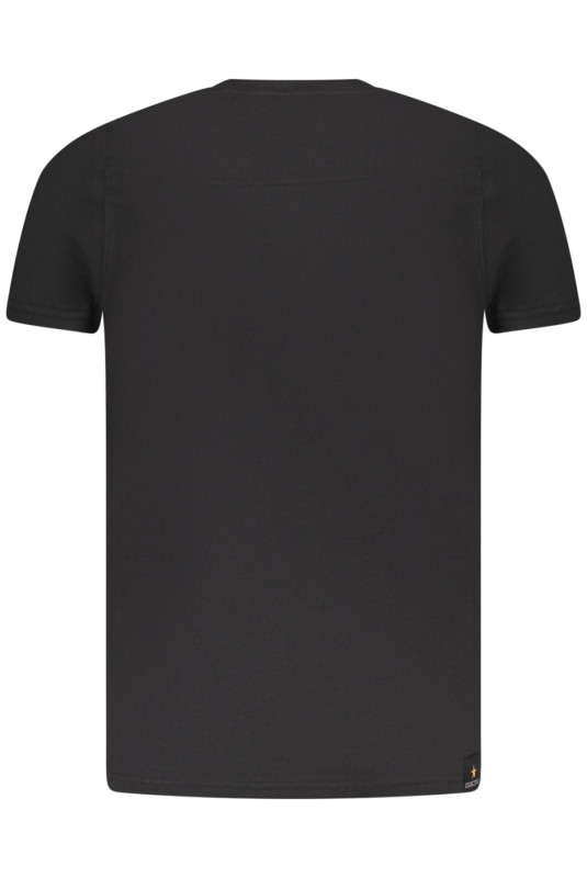 T-SHIRT NOIR À MANCHES COURTES POUR HOMMES DE L'ACADÉMIE MILITAIRE ACCADEMIA MILITARE