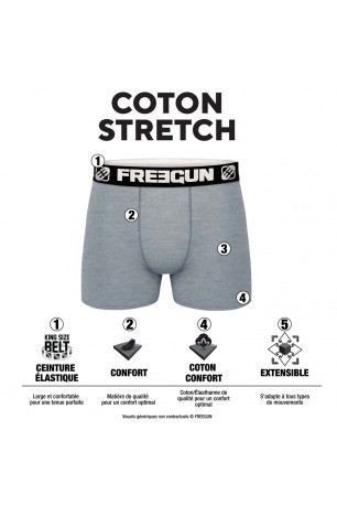 Lot de 4 boxers Aktiv FREEGUN