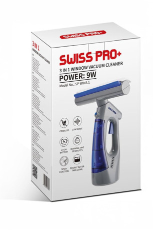 Nettoyeur de vitres 3 en 1 SWISS PRO+