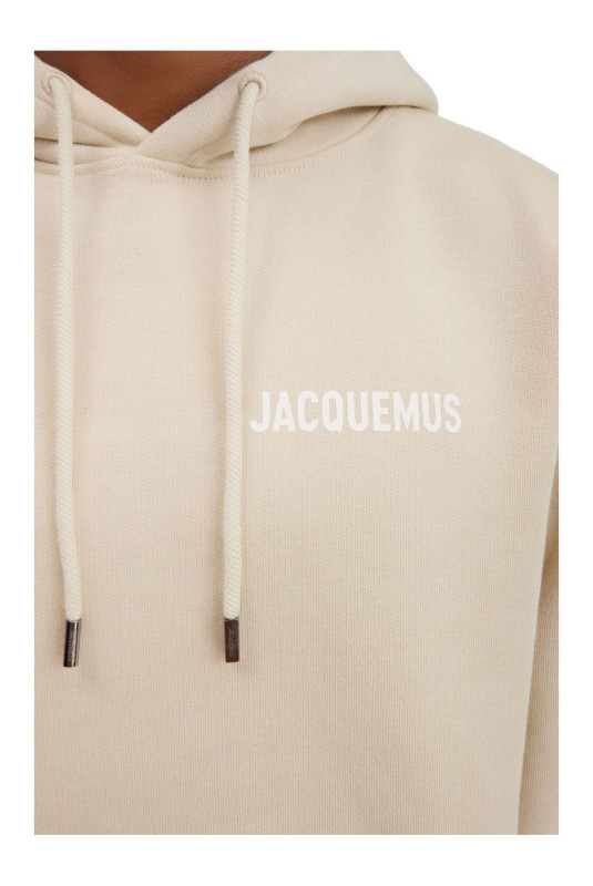 Sweat à capuche logo manches longues