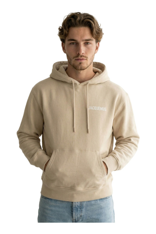 Sweat à capuche logo manches longues