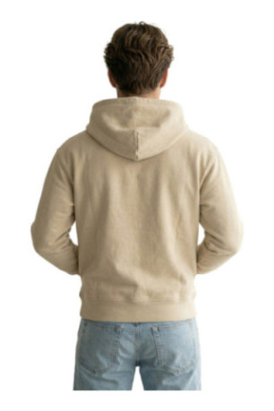 Sweat à capuche logo manches longues
