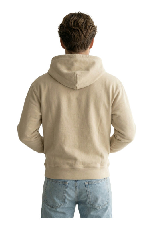 Sweat à capuche logo manches longues