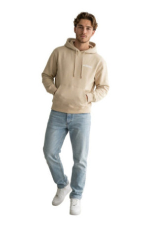 Sweat à capuche logo manches longues