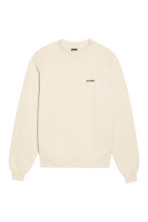 Sweat à gros-grain logo manches longues
