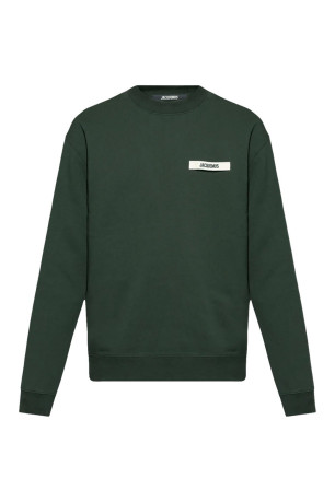 Sweat à gros-grain logo manches longues Jacquemus
