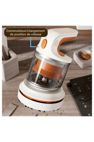Aspirateur de bureau rechargeable I NEED ME ONE