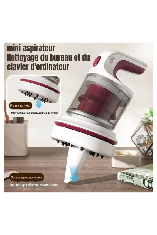 Aspirateur de bureau rechargeable I NEED ME ONE