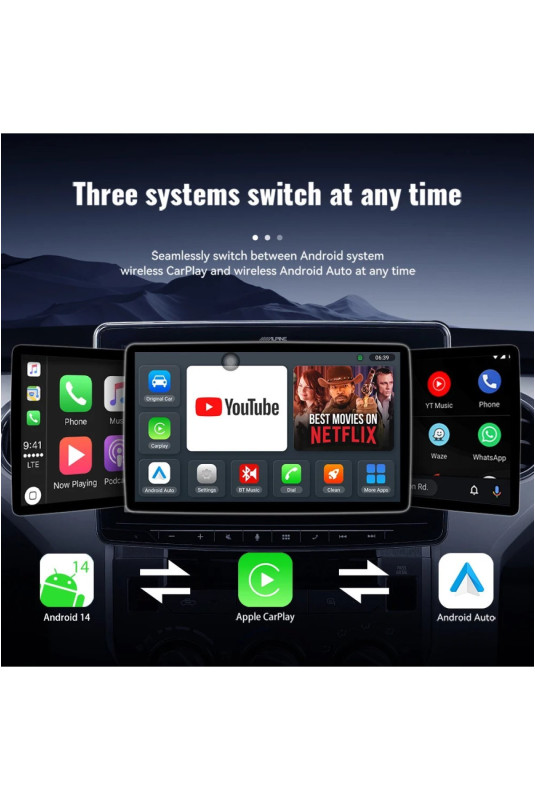 2025 Nouveau boîtier Android14 CarPlay Ai I NEED ME ONE