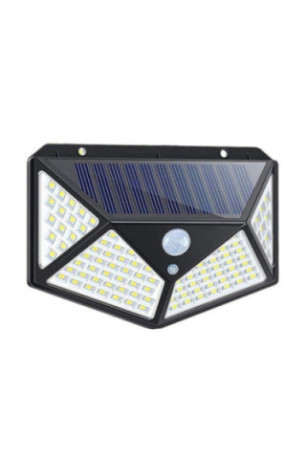 Lampe Solaire Extérieur 100 LED avec Détecteur de Mouvement